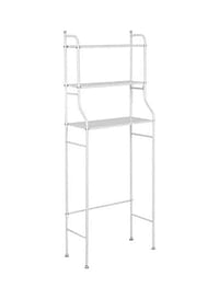 3 Shelf Bathroom Space Saver White ‎91 x 6 x 27cm