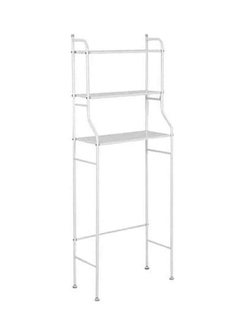 3 Shelf Bathroom Space Saver White ‎91 x 6 x 27cm