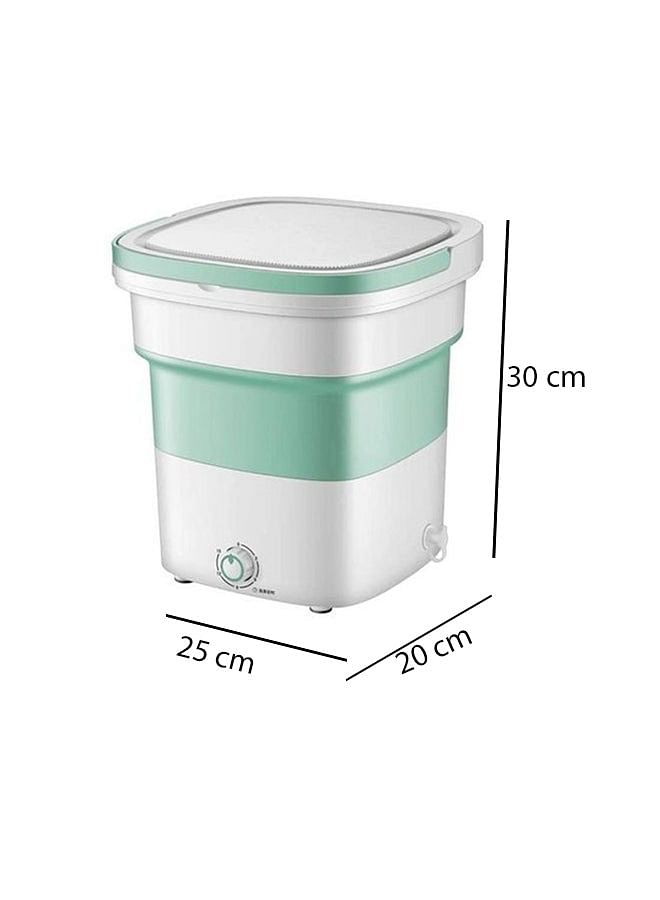 Portable Mini Folding Washing Machine 135 W 2152009 Green