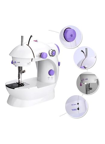 Electric Sewing Machine HQD-298 White/Violet/Silver