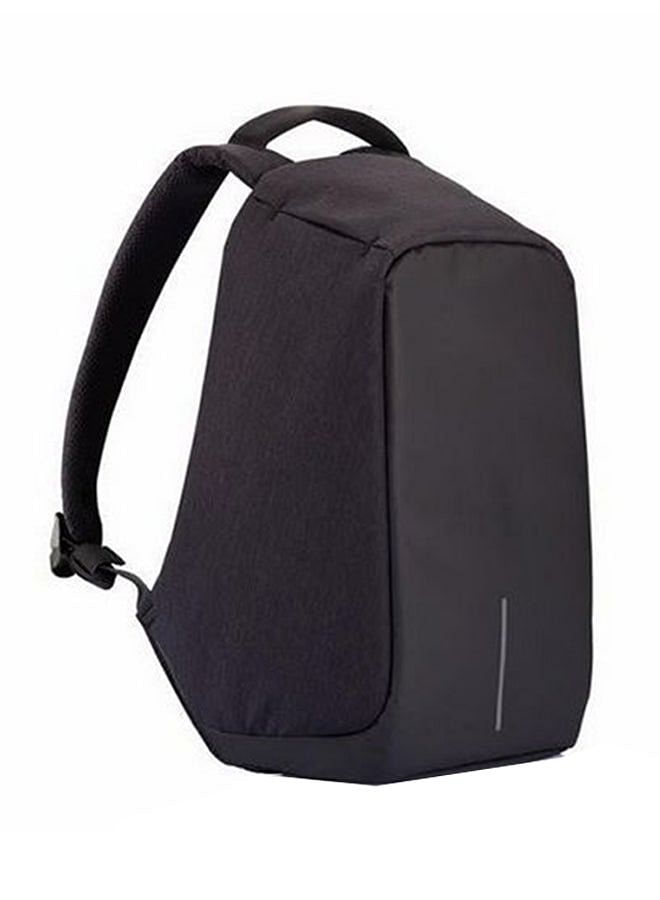 Anti Theft Back Pack With USB Charging Black