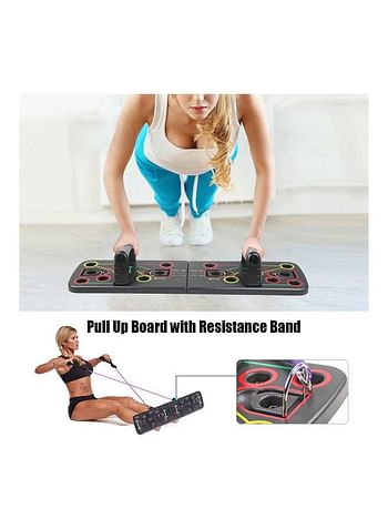 Multi-Function Foldable Push Up Board System 66.5x19cm