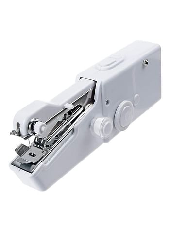 Mini Handheld Sewing Machine White 10cm