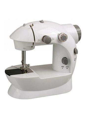 4-In-1 Mini Sewing Machine With Light White