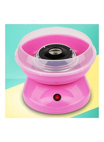 Automatic Mini Diy Cotton Candy Maker Pink 26x13x26cm