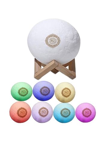 Wireless Remote Moon Lamp Multicolour