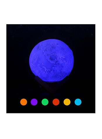 Wireless Remote Moon Lamp Multicolour