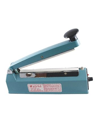 Plastic Bag Sealer Machine Blue/Silver/Black