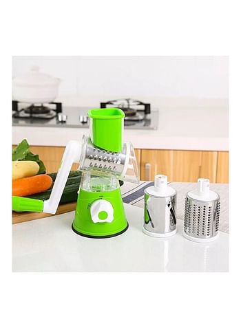 Manual Vegetable Fruits Slicer Green