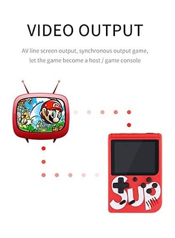 2-Pieces Sup Portable Mini Handheld Game Console