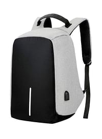 Anti-Theft Laptop Backpack Black/Grey