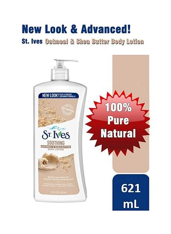 Soothing Oatmeal And Shea Butter Body Lotion 600ml