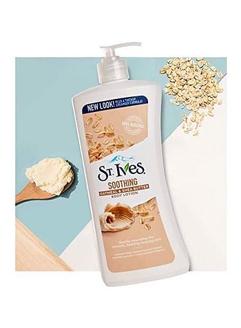 Soothing Oatmeal And Shea Butter Body Lotion 600ml