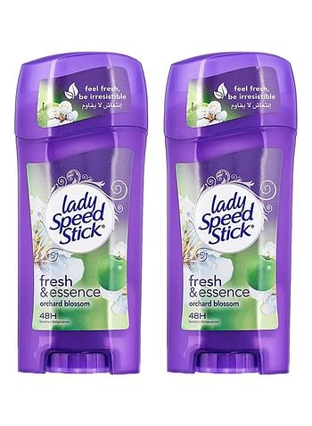 Fresh Essence Orchard Blossom Antiperspirant Deodorant Pack of 2 65grams