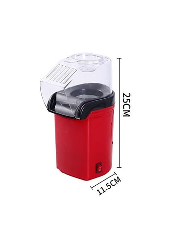 Compact Household Popcorn Machine 1200.0 W H31933US Red/Clear