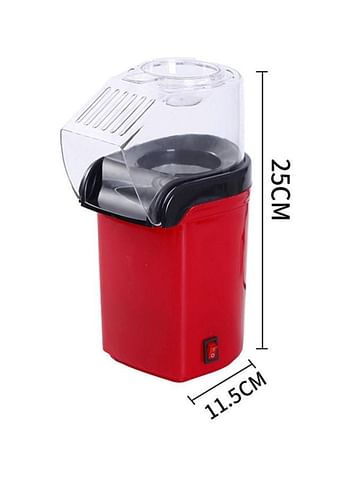 Popcorn Maker 1200W H31933EU Red/Black/Clear