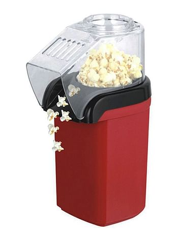 Healthy Hot Air Popcorn Maker 1200W H31933EU Red/Clear/Black