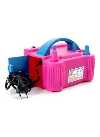 500 W Air Blower Balloon Pump Fast Portable Inflatable Tool multicolour 20.5 x 13.8 x 16.5cm