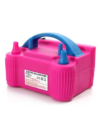 500 W Air Blower Balloon Pump Fast Portable Inflatable Tool multicolour 20.5 x 13.8 x 16.5cm