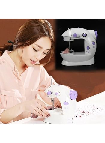 Multifunction Electric Mini Sewing Machine ZK615700 White