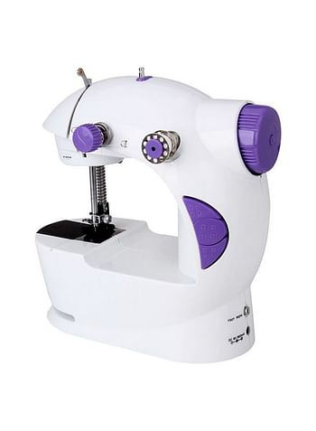 Portable Electric Sewing Machine 2724450714154 White/Purple