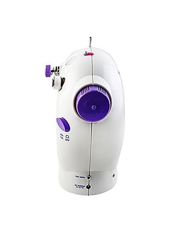 Portable Electric Sewing Machine 2724450714154 White/Purple