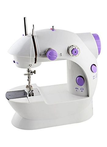 Mini Electric Sewing Machine 150 White/Purple