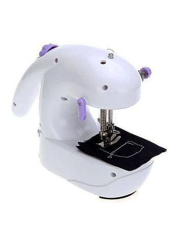 Mini Electric Sewing Machine 150 White/Purple