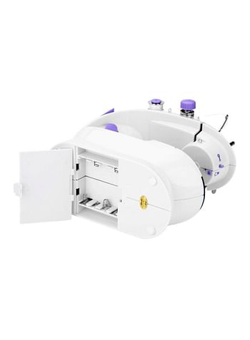 Mini Portable Handheld Sewing Machine E11580EU White/Purple