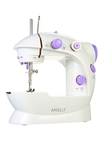 Electric Sewing Machine H16669UK White/Purple