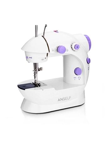 Electric Sewing Machine H16669UK White/Purple