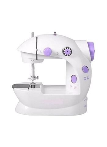 Portable Sewing Machine White/Purple 2724467620103 White/Purple