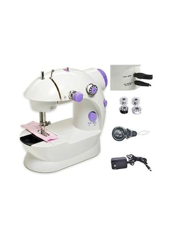 Portable Sewing Machine White/Purple 2724467620103 White/Purple