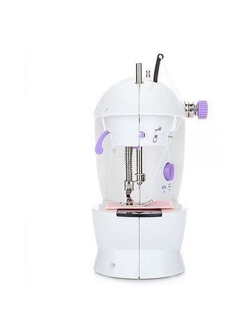 Portable Electric Sewing Machine 255.84908149.17 White/Purple