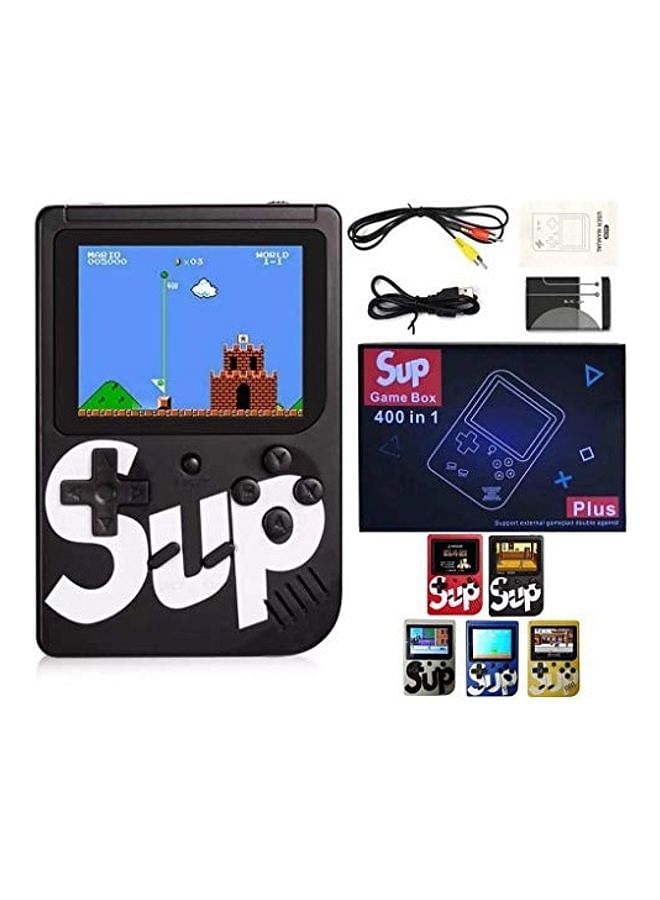 2-Pieces Sup With 400 In 1 Games Retro Portable Mini Handheld Gamepad Console 3.0 Inch Random Colour wireless