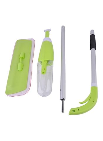 Water Spray Mop with Microfiber Pad Floor Cleaning Tool Green