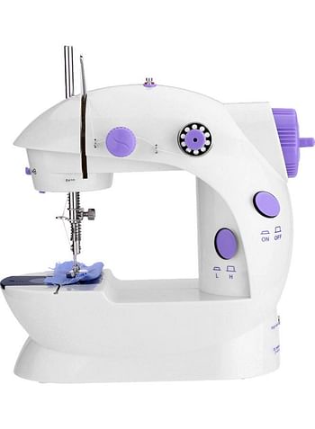 Portable Electric Sewing Machine NA-H7878 White/Purple