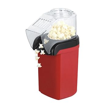 Household Healthy Hot Air Popcorn Popper Maker Machine with Measuring Cup 1200.0 W HP26-LU Red