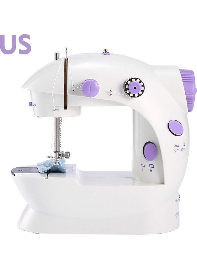 Portable Electric Sewing Machine H32520-US White/Purple