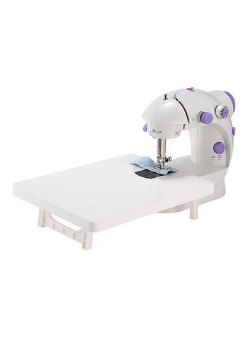 Portable Electric Sewing Machine H32520-US White/Purple