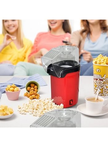 Mini Electric Popcorn Popper H32035EU Red/Black