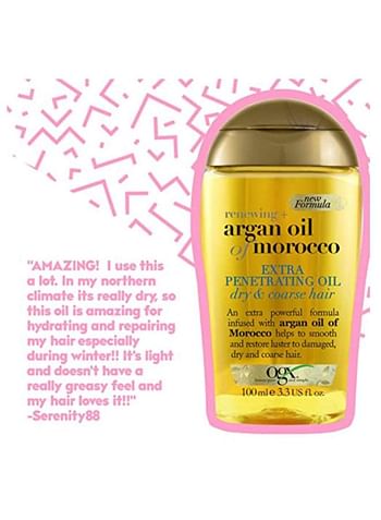 Renewing+ Moroccan Argan Oil Beige 100ml