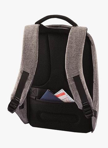 Bobby Compact Anti-Theft Backpack 13 L Grey