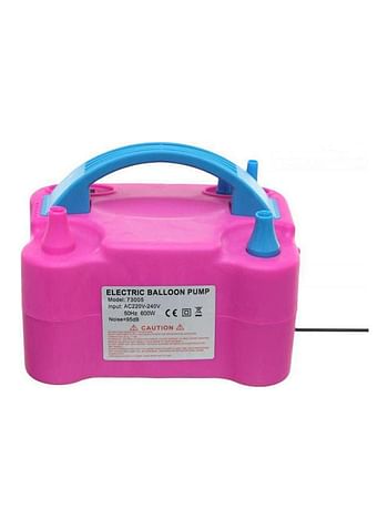 Electric Balloon Pump Pink