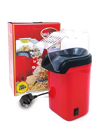 Electric Popcorn Machine 1200.0 W XX-37538R-UK Red/Black/Clear