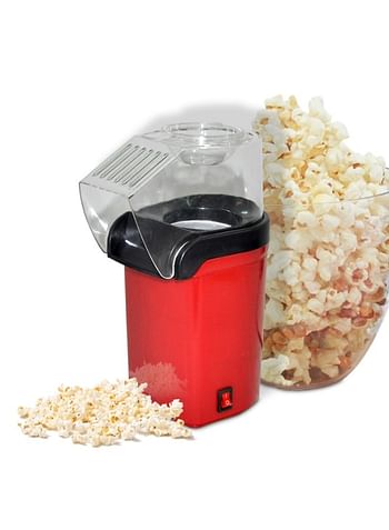 Mini Electric Popcorn Popper H32035US Red/Black