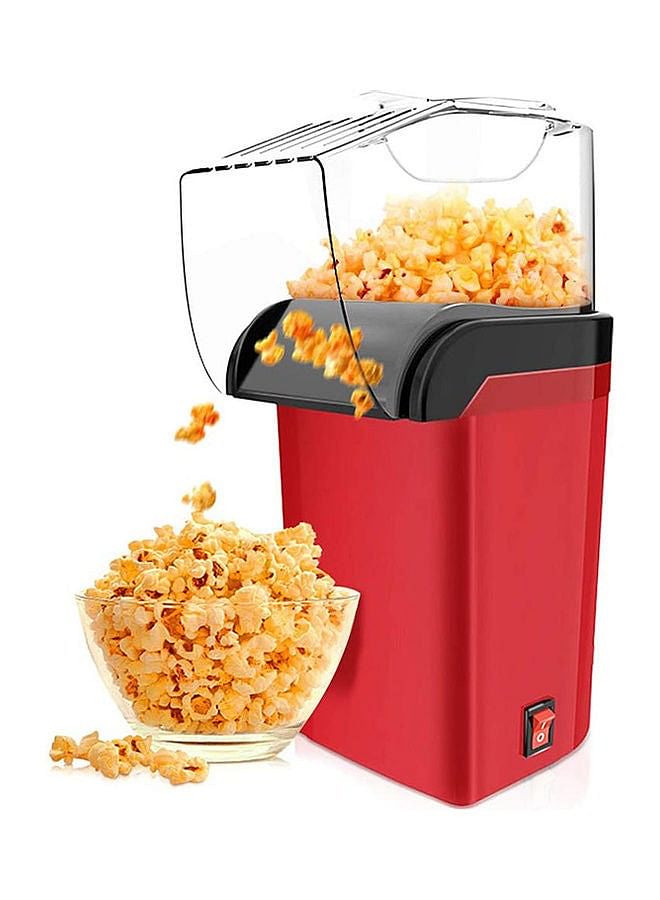 Hot Air Popcorn Machine 1200w, Quick To Complete Healthy Food In 2-3 Minutes 1.8 L 1200.0 W JYDQ-01H Red