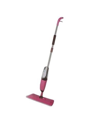 Floor Mop With Spray Pink/Silver