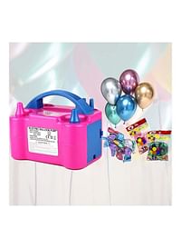 50-Piece Balloons with Electric Pump