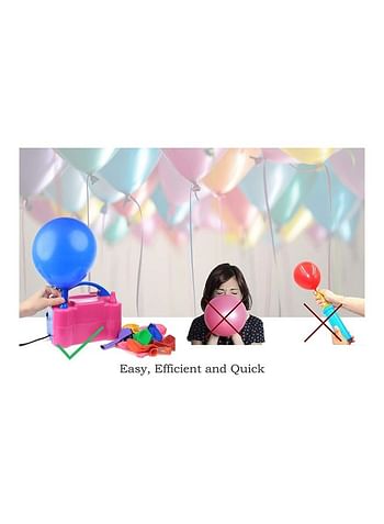 50-Piece Balloons with Electric Pump